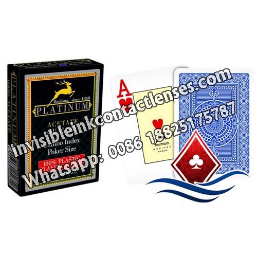 Acheter Cartes Modiano Poker Index Casino Bleu Azur - Boutique